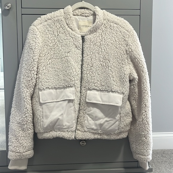 Lucky Brand Sherpa Jacket - Picture 2 of 9